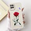 For Samsung A22 A225F 4G Phone Case Flower Painted  Proective Cover for SamsungA22 A22s a 22 S 5G Soft Silicone Funda Capa