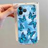 Marble Butterfly Soft Phone Cover Case for iPhone 17 Pro Max Air 17e 13 Pro 12 Mini 16 XR XS Max 15 14 Plus 11