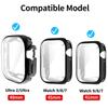 360 Full Soft Protective Case for Apple Watch Ultra 2 49mm Case TPU Screen Protector Bumper for iWatch Series 9/7/8 41mm 45mm Cover