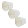 3PCS E14 Clip On Lamp Shade Candle Chandelier Fabric Lampshade for Hotel KTV Decor