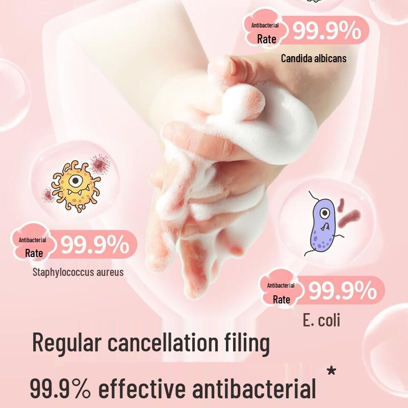 RUNBEN Little Peach Anti-bacterial Foaming Hand Soap