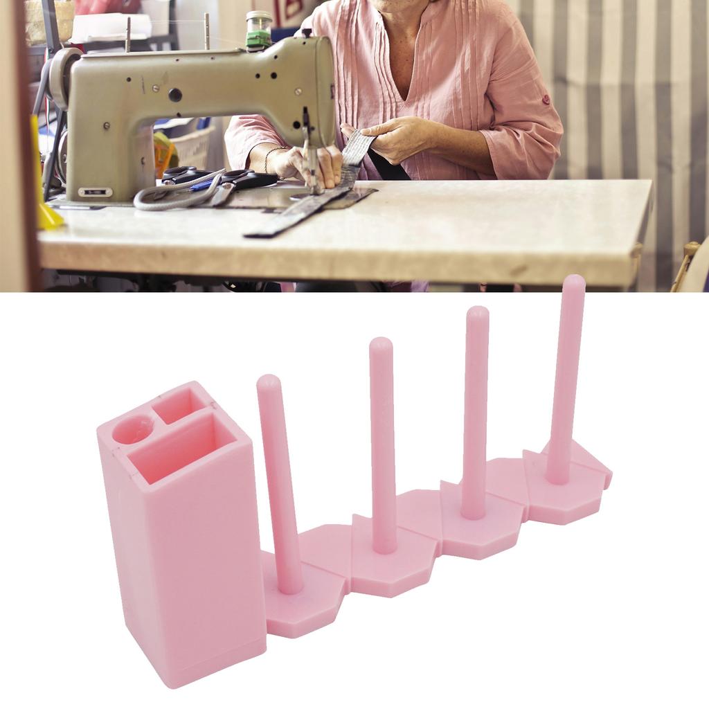 Plastic Sewing Machine Bobbin Holder Magnetic Thread Bobbin Organiser Thread Spool Storage Stand for Tailoring Quilting