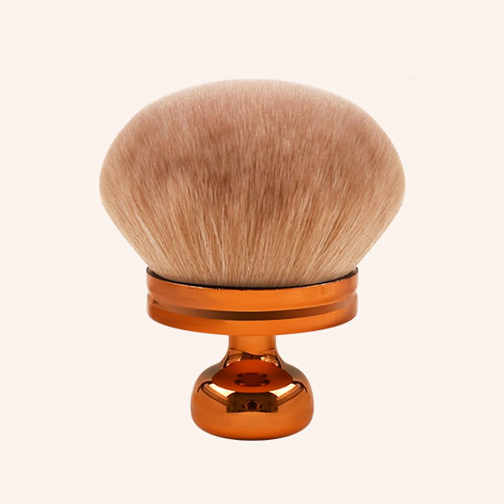 1pcs Makeup Brush for Bronze Blend Self Tan Back Applicator Provides Unblemished Application Without Streaking Brush RoseGold An