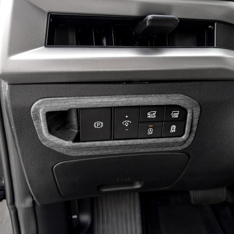 For Kia Telluride 2027 Car Tuning Carbon Fiber Car Front Lamp Adjusting Part Cover Trim Interior Accessories Left-hand Drive