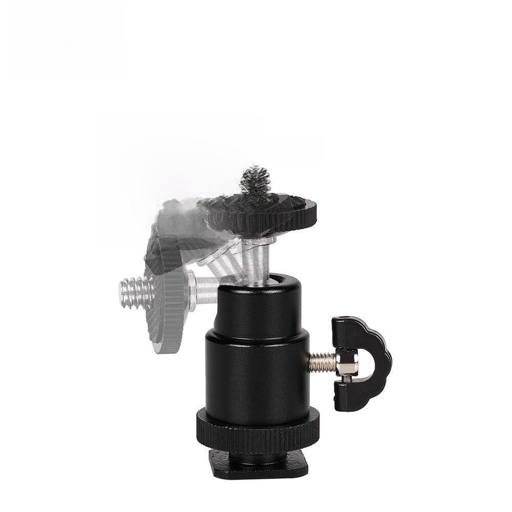 Universelle Kamera-Kardanhalterung mit Fülllicht und Blitzschuh