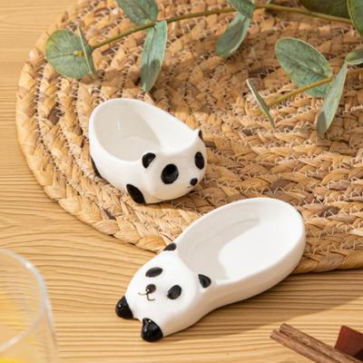 Panda Dipping Bowls Ceramic Sauce Dishes Cute Mini Bowls for Soy Sauce Condiments Snacks Serving And Table Decor