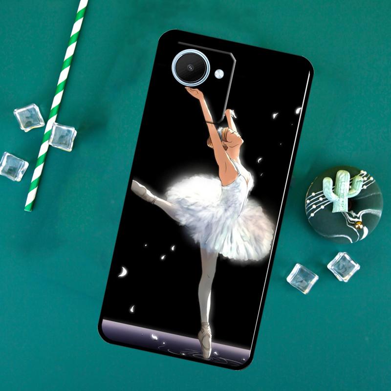 

Ballerina Ballet Dancer Girl For Realme 15 Pro GT7 GT6 10 11 12 13 14 Pro Plus C55 C71 C67 C63 C61 C53 C35 C65 C75 Case Realme C71 4G