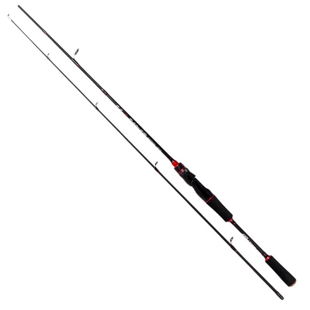 Carbon Carbon Spinning Rod 2 Sections 1.68m 1.8m Length Casting Rod ML/M Power Lure Fishing Super Strong Fishing Rod 1.68m