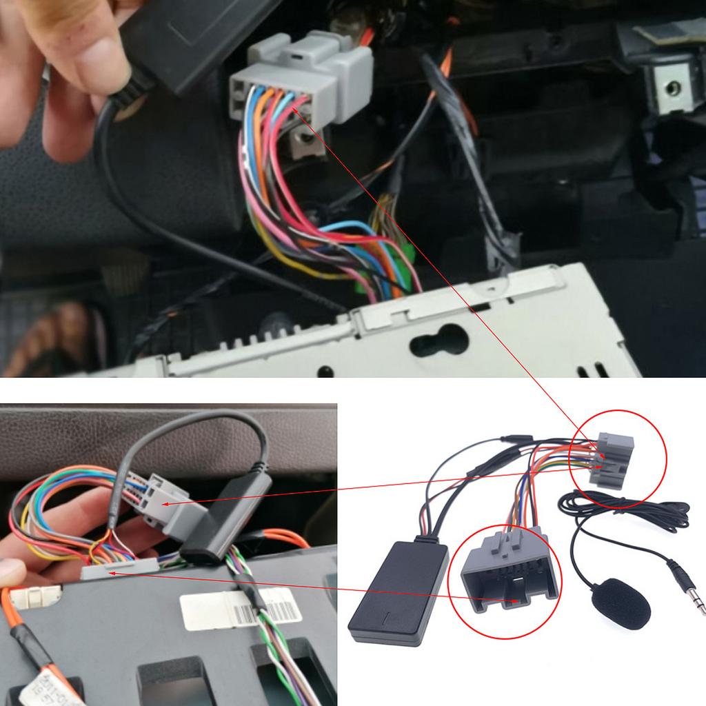 AUX IN Bluetoothcompatible Adapter for C30C70 S40S60 S70S80 V40V50 V70XC70 XC90 AudiosReceiver Easy Installation Durable