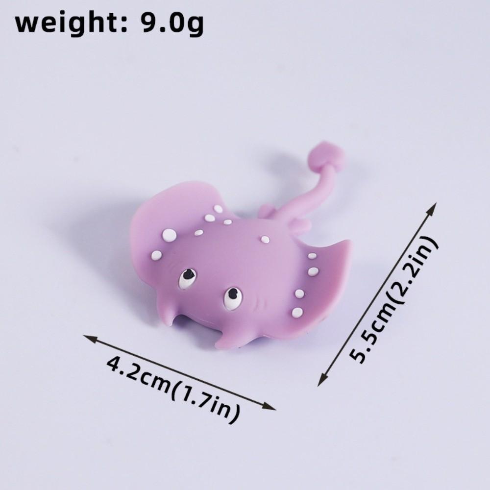

Creative PVC Cake Topper Fish Sea Animal Ocean Theme Cake Decorating Octopus Whales Baby Shower Birthday Party Decor