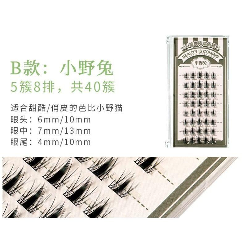 Xixi - Beauty Descending False Eyelashes - Little Hare