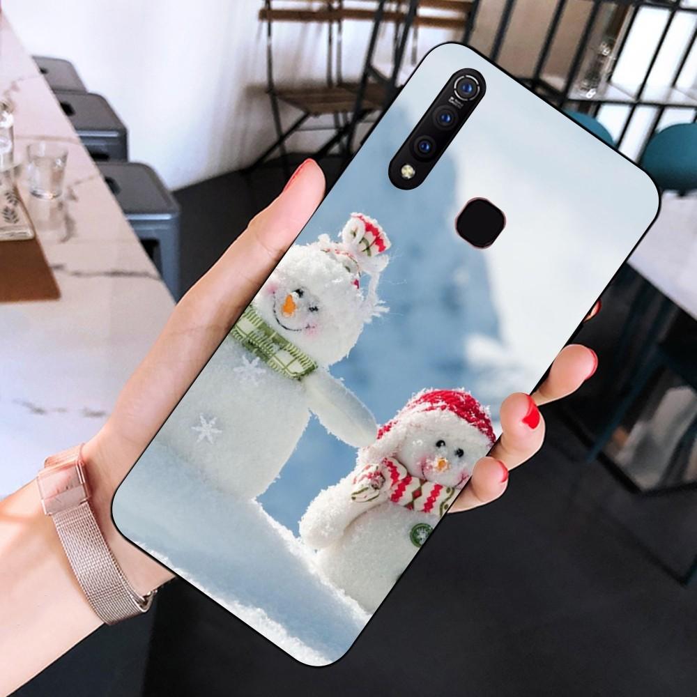 Christmas Snowman Phone Case For Huawei Mate 10 20 30 40 50 lite pro Nova 3 3i 5 6 SE 7 pro 7SE
