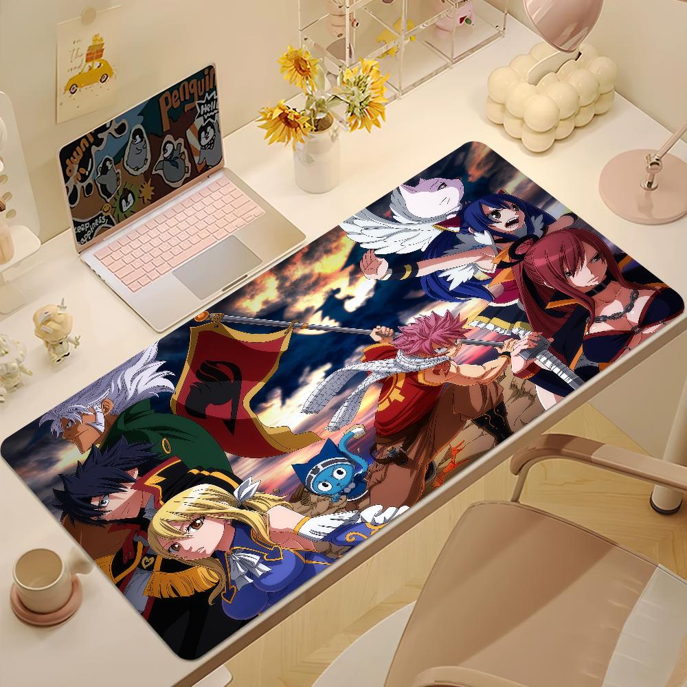 Anime Fantasy Fairy Tail Mouse Pad Large NonSlip Lockedge Desktop Computer Desk Mat Keyboard Mousepad Office Gamer Student Gift