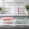 High-Temperature Resistant Transparent Glass Bento Lunch Box - Microwavable and Fresh-Keeping Rectangular or Round Design