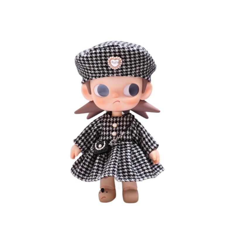 Zsiga 1/8 Gaji Sister Doll Clothes: Plaid Skirt Set