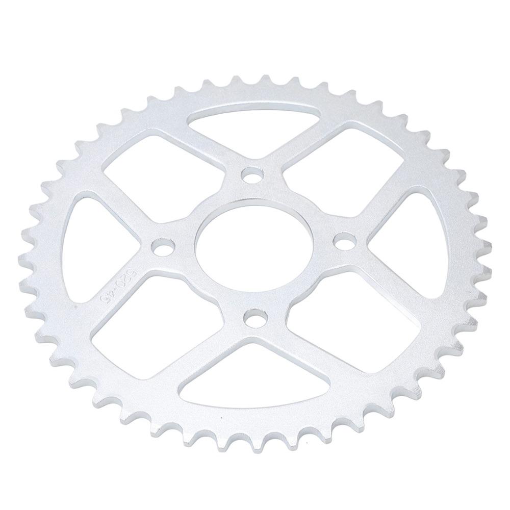 520 45T Motorcycle Sprocket 58mm Inner Diameter Chain Disc Sprocket ATV Quad Bike