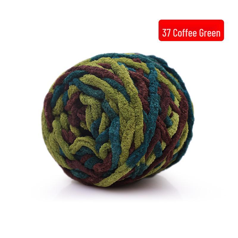 Ice Bar Chunky Soft Yarn for Hand-Knitted Scarves, Crochet Hooks, Slippers, and DIY Projects for Men and Women