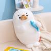 35/45/55cm Hug Fish Seal Plush Toy Snow-white Sea Lion Seal Throw Pillow With Fish Stuffed Animal Seal Birthday Gift For Kid