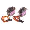 1Pc MG90S 180° 360° Micro Metal Gear High Speed Servo For RC Plane Helicopter Boat Car Mini Servos Kids Toy Accessory