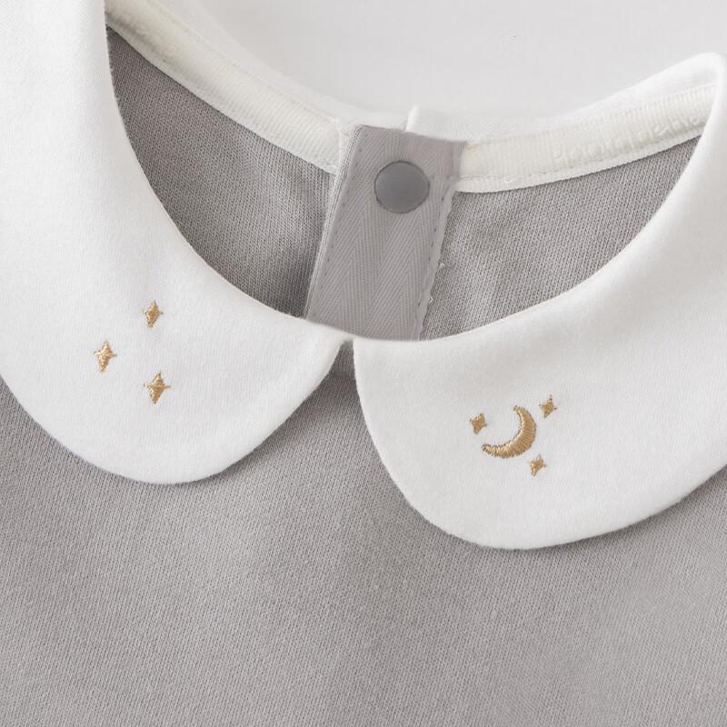 Koala Bibi Star Moon Peter Pan Embroidered Baby Cotton Romper