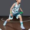 Li Ning All City 10 V1 Low Basketball Shoes Kids sneakers White Green YKBS024-3