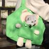 Adjustable Cat Carrier Bag Breathable Pet Outdoor Bag Practical Cats Shoulder Bag  Outdoor Camping
