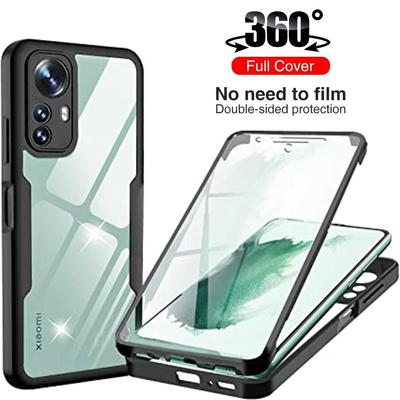360 Full Body Front Back Protective Cases For Xiaomi 12T Pro 11T 12 11 Lite 5g Ne 12X Shockproof Cover For Xiaomi 12T Pro Case