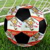 The Wombles Indoor Soccer Ball Colorful Machine Stitched PVC Size 5 Team Training Competition Ready Durable High-Bounce Cool Sports Gift