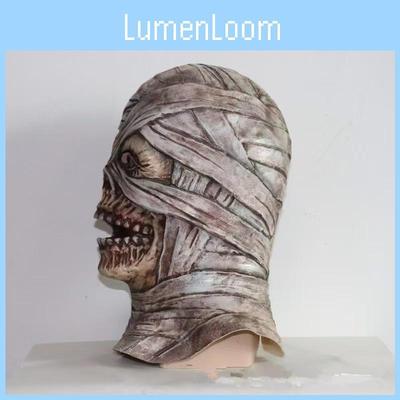 Mummie Latex Halloween Masker Met DIY Terror Ontwerp Voor Kostuums En Vakantiefeesten