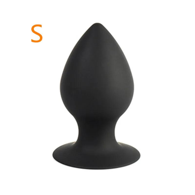 New S/M/L/XL Flower Bud Soft Silicone Anal Plug Suction Cup Big Butt Plug Prostate Stimulation Anal Massager Sex Toys for Women