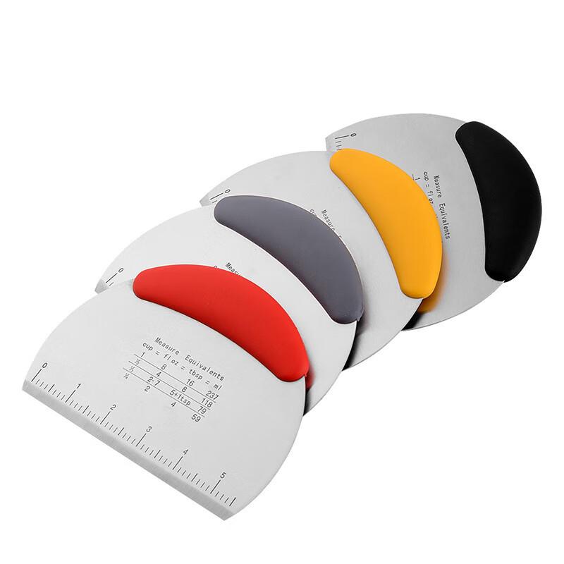 Stainless Steel Dough Scraper with Scale