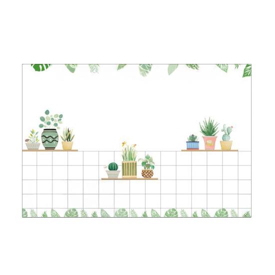 Kitchen Wall Sticker Oil-Proof Adhesive Cabinet Sticker Waterproof Stain-Resistant Fruit