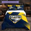 North Queensland Cowboys Muster Mikrofaser 3-teiliges Bettwäsche-Set Dekor Bettbezug-Set Für Schlafzimmer Heimgebrauch
