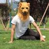 Luminous Lion Mask with Movable Mouth