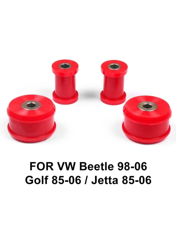 Kit Boccole Braccio Inferiore Anteriore Auto 22-202 Compatibile Per Golf MK2 MK3 MK4 Poliuretano Accessori Auto 4 Pezzi