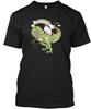 Unicorn Riding Dinosaur T Rex T-Shirt Made In the USA Size S To 5XL Unisex T-Shirt