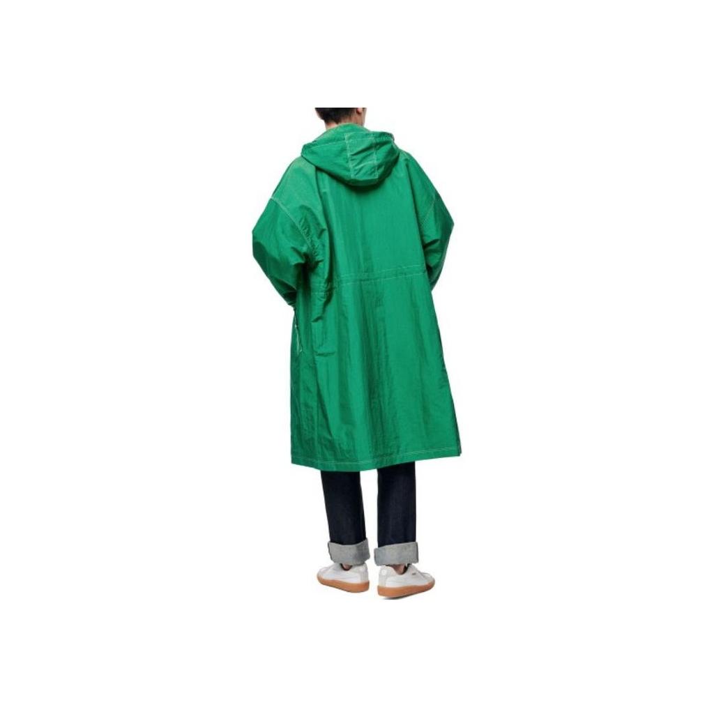 Puma x Ami Paris Co-Branded Lightweight Long Hooded Jacket With Heart Logo Men Outerwear Light-Green 534064-96