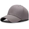 Classic Unisex Plain Baseball Cap with Adjustable Metal Buckle Closure, 100% Cotton and Multiple Colors Available