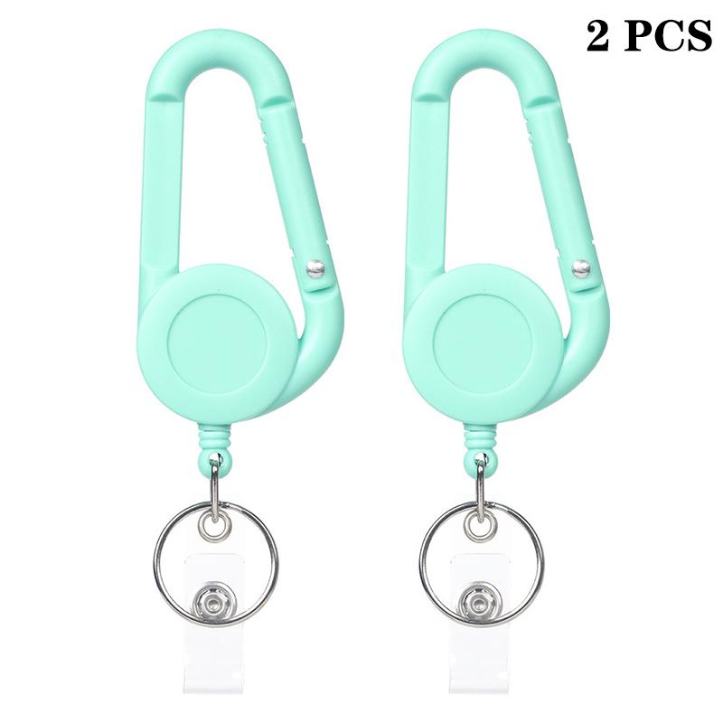 2 шт. Легко открывающаяся пряжка Выдвижная Легко вытягиваемая Альпинистская пряжка Креативный брелок as the picture