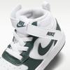 Nike Court Borough Mid 2 White Vintage Green (TD) Sneakers