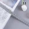 12 Meter Braided Lace Trim Fabric Fringe 1.5cm Width Lace Ribbon Apparel Curtain Diy Sewing Accessories Upholstery Decor Crafts