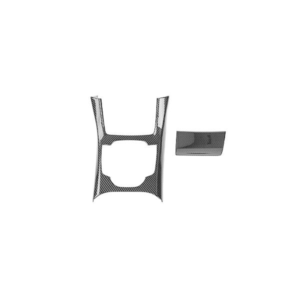 

For Hyundai I30 2026 2026 Carbon Fiber Central Control Cover Front Row Water Cup Frame Trim Car Interior Accessories LHD