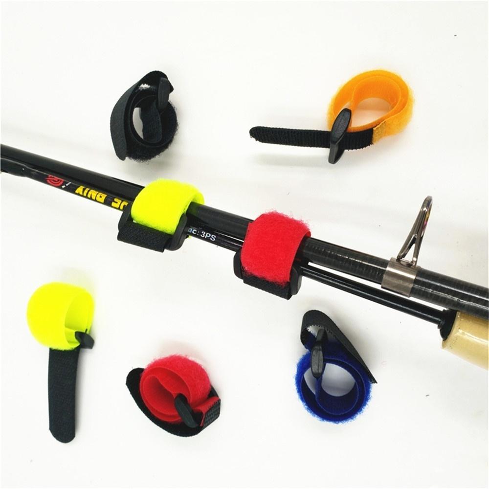 1pcs Anti Slip Buckle Magic Tape Strap, Lure Rod Bundle Strap, Fishing Rod Wrapping Fixed Strap