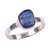 Natural Kyanite Gemstone Handmade 925 Solid Sterling Silver Ring Size 6 Y1l17