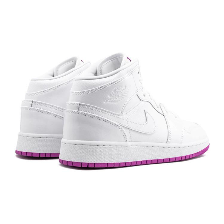 Air Jordan 1 Mid Fuchsia GS 555112-100