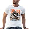 The Black Sushi Dragon TShirt Functional Casual Short Sleeve Tee
