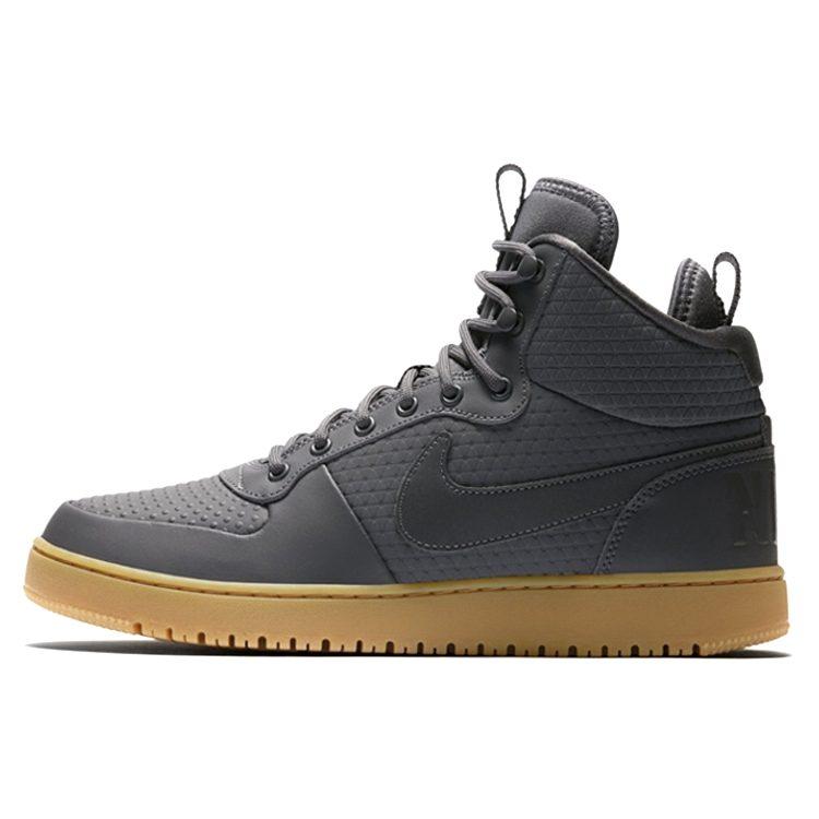 Nike Court Borough Mid Χειμερινό Σκούρο Γκρι AA0547-001