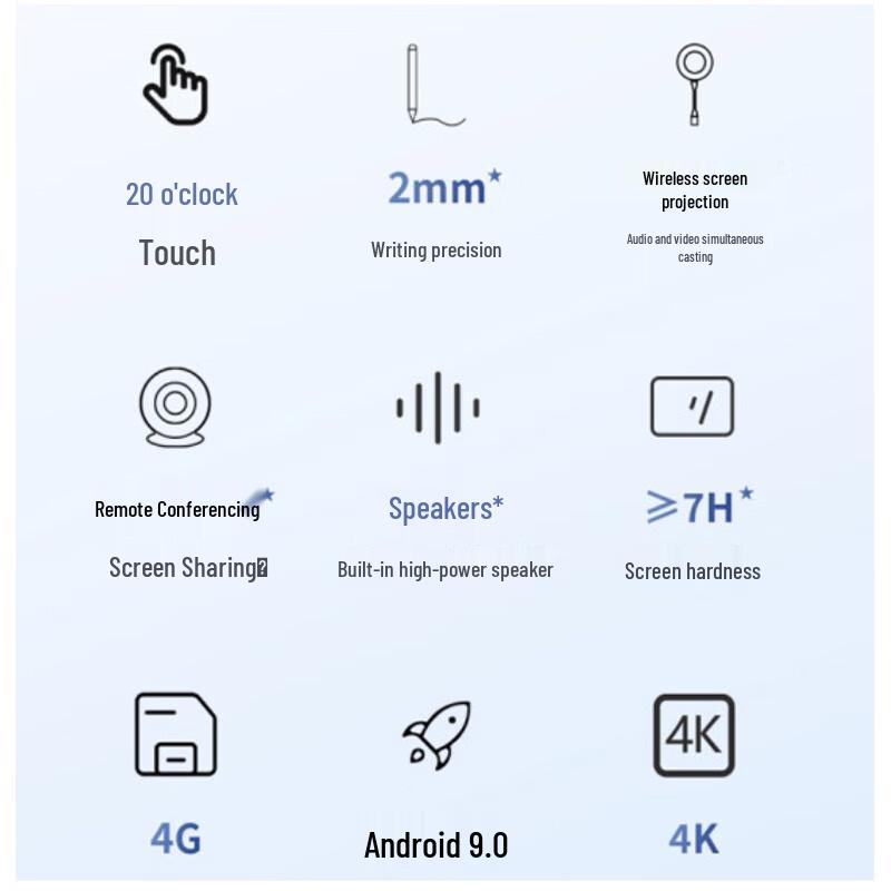 HOSODO 75-inch 4K Smart Conference Display (CN version)