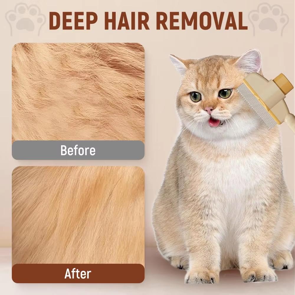 Pet Hair Remover Brush for Dogs Cat Grooming Comb Long Hair Dog Cleaning Bath Brush Pet Supplies