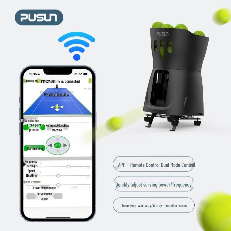 PUSUN PT-Mini Pro Ultralight Tennis Ball Machine